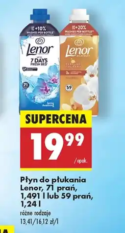 Biedronka Płyn do płukania Lenor oferta
