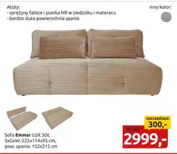 Black Red White Sofa oferta