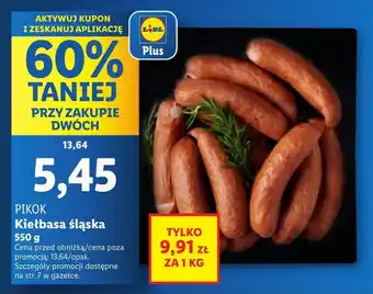 Lidl Kiełbasa Pikok oferta