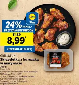 Lidl Skrzydełka z kurczaka Grill&Fun oferta