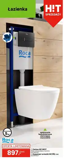 Leroy Merlin Zestaw wc Roca oferta