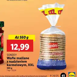 Lidl Wafle Sondey oferta