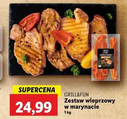 Lidl Zestaw wieprzowy Grill&Fun oferta