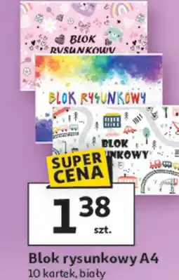 Auchan Blok rysunkowy O oferta