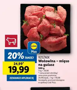 Lidl Gulasz Rzeźnik oferta