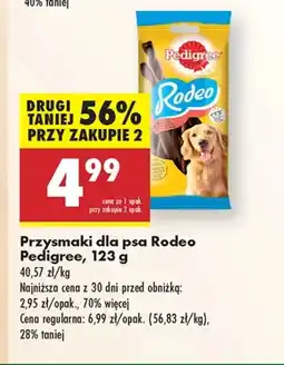 Biedronka Przysmak dla psa Pedigree oferta