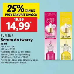 Lidl Serum do twarzy Eveline Cosmetics oferta