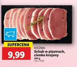 Lidl Schab w plastrach Rzeźnik oferta