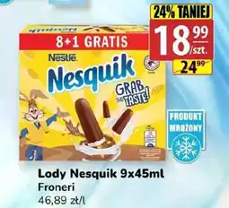 API MARKET Lody Nesquik oferta