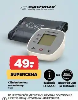 Netto Ciśnieniomierz spirit Esperanza oferta