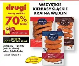 Biedronka Kiełbasa śląska Kraina Wędlin oferta