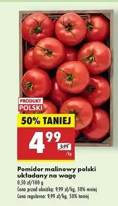 Biedronka Pomidory malinowe oferta