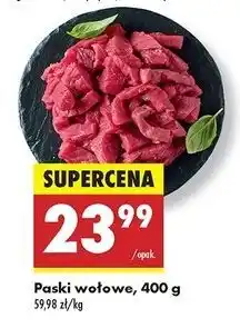 Biedronka Paski wołowe oferta