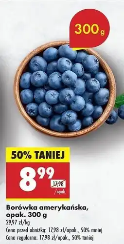 Biedronka Borówki amerykańskie oferta