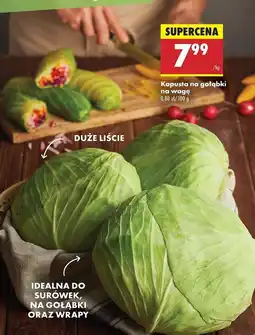 Biedronka Kapusta na gołąbki oferta