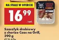 Biedronka Szaszłyk drobiowy z chorizo Czas Na Grill oferta