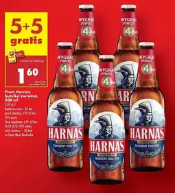 Biedronka Piwo Harnaś Jasne Pełne oferta