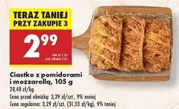 Biedronka Ciastko z pomidorami i mozzarellą oferta