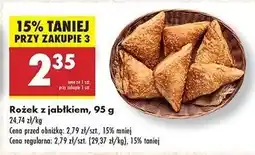 Biedronka Rożek z jabłkiem oferta