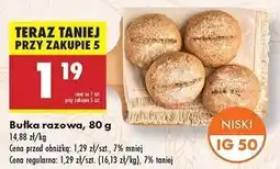 Biedronka Bułka razowa oferta