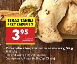 Biedronka Przekąska z kurczakiem i curry oferta