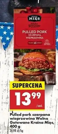 Biedronka Pulled pork wolno gotowane Kraina Mięs oferta
