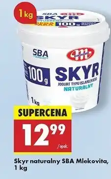 Biedronka Jogurt naturalny Mlekovita Sba Skyr oferta