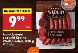 Biedronka Frankfurterki z szynki Kraina Wędlin Select oferta