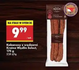 Biedronka Kabanosy z wędzarni Kraina Wędlin Select oferta