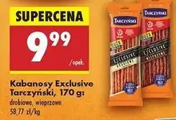 Biedronka Kabanosy drobiowe Tarczyński Exclusive oferta