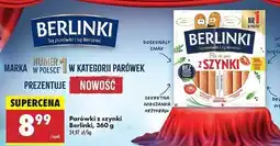 Biedronka Parówki z szynki Morliny Berlinki Premium oferta