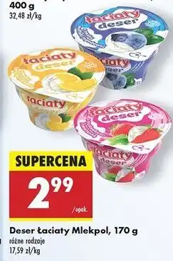 Biedronka Deser o smaku tarty cytrynowej Łaciaty oferta