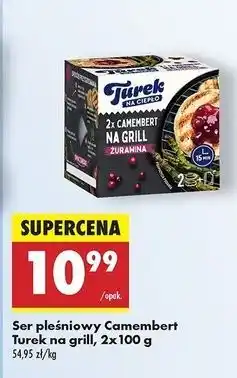 Biedronka Camembert na grill + sos żurawinowy Turek Naturek oferta