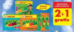 Biedronka Lody big jungle patec Nestle Kaktus oferta