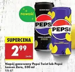 Biedronka Napój Pepsi Zero oferta