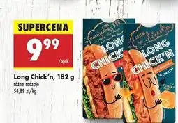 Biedronka Long chick'n z sosem musztardowym bbq o smaku miodowym oferta