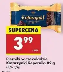 Biedronka Pierniki w czekoladzie Kopernik Katarzynki oferta
