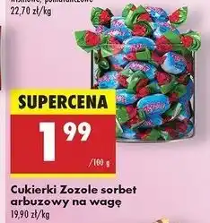 Biedronka Cukierki arbuz Mieszko Zozole oferta