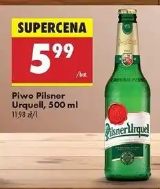 Biedronka Piwo Pilsner Urquell oferta