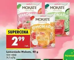 Biedronka Lemoniada orange grapefruit Mokate oferta