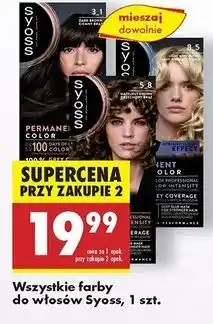 Biedronka Farba do włosów 5.8 Syoss Permanent oferta