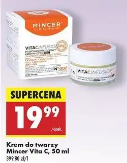 Biedronka Krem na dzień i noc przeciwzmarszczowy vita c infusion 602 Mincer Pharma Vitacinfusion oferta