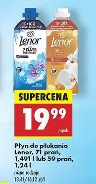 Biedronka Płyn do płukania gold orchid Lenor Classic oferta