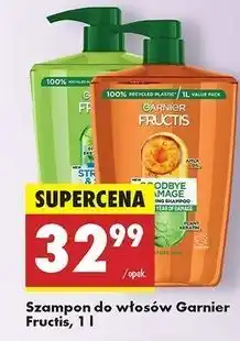 Biedronka Szampon do włosów z odżywką 2w1 Garnier Fructis Strenght & Shine oferta