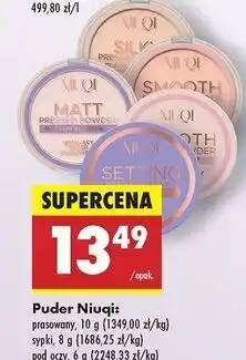 Biedronka Puder sypki pod oczy Niuqi oferta