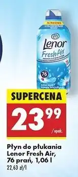 Biedronka Płyn do płukania fresh wind Lenor Fresh Air Effect oferta