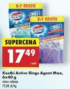 Biedronka Kostka do wc flower explosion Agent Max oferta