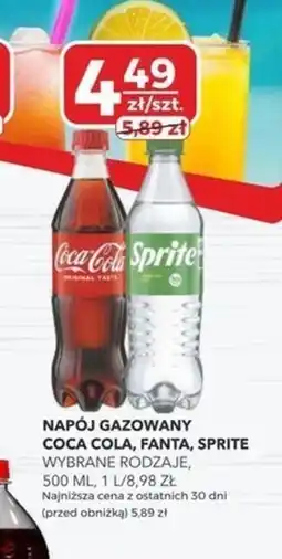 Społem Napój gazowany Coca-Cola oferta