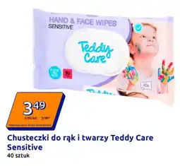 Action Chusteczki do rąk i twarzy Teddy Care Sensitive oferta