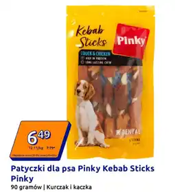 Action Patyczki dla psa Pinky Kebab Sticks Pinky oferta